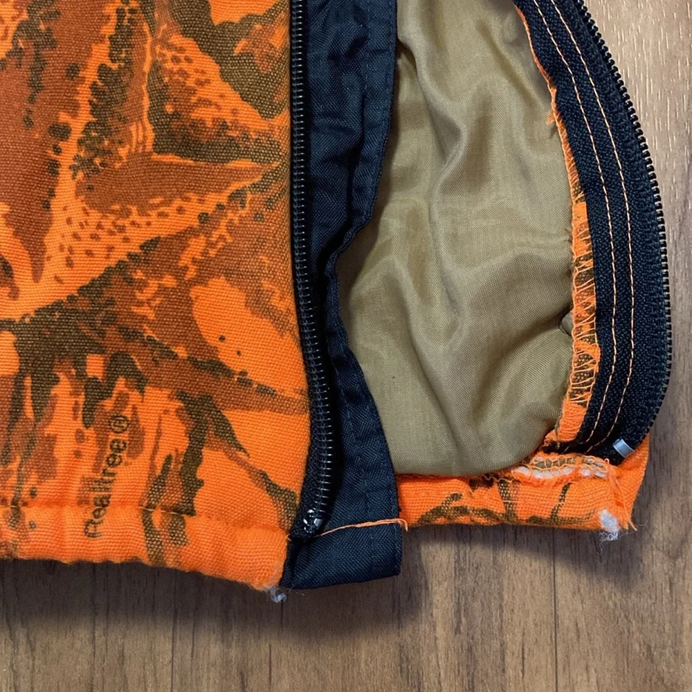 Vintage hunter orange camouflage Walls insulated coveralls medium - Picture 11 of 11